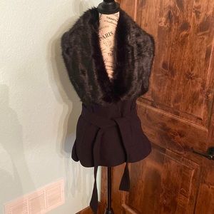 White House Black Market Vest size XS